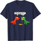 Dude Did You Eat The Last Unicorn Funny Dinosaur T-Shirt - T-Shirt | Navy