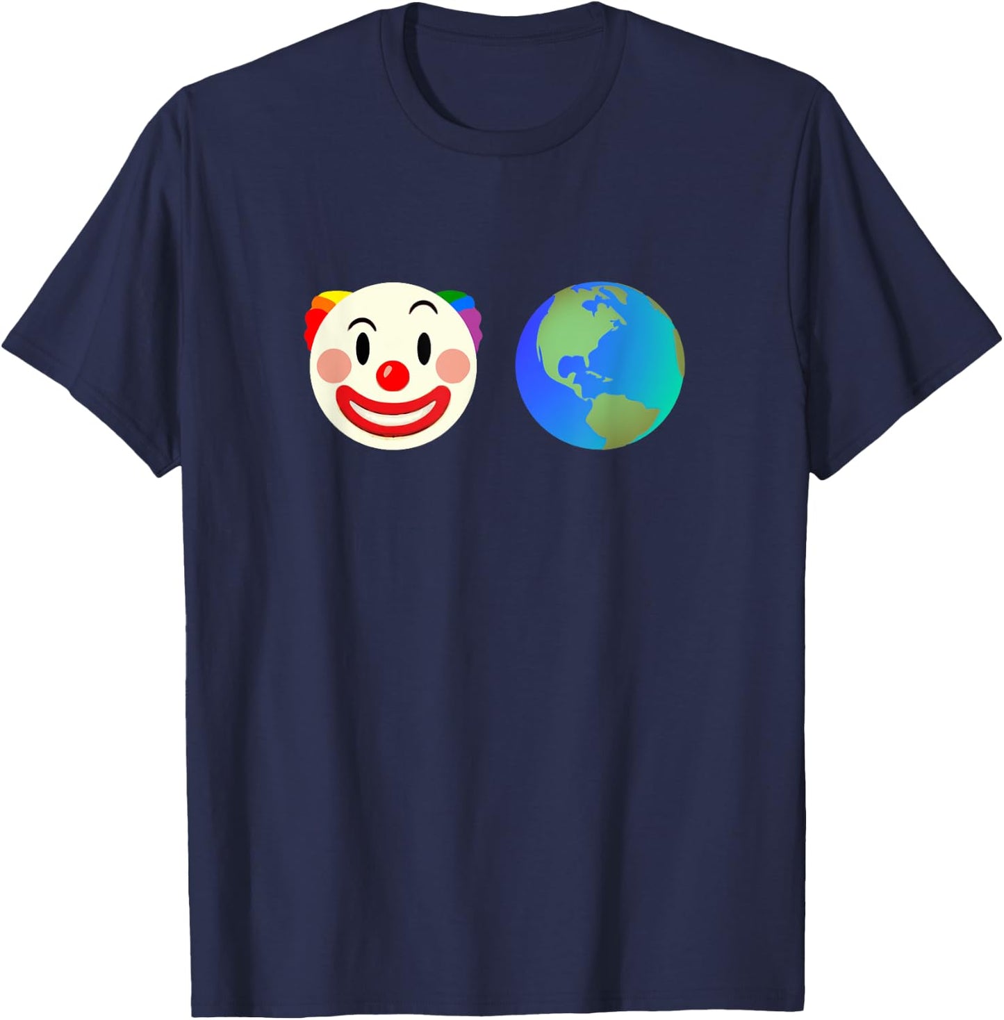 Clown World Design Honk Honk Small T-Shirt - T-Shirt | Navy