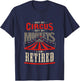 Not My Circus Not My Monkeys I'm Retired Vintage Retirement T-Shirt - T-Shirt | Navy