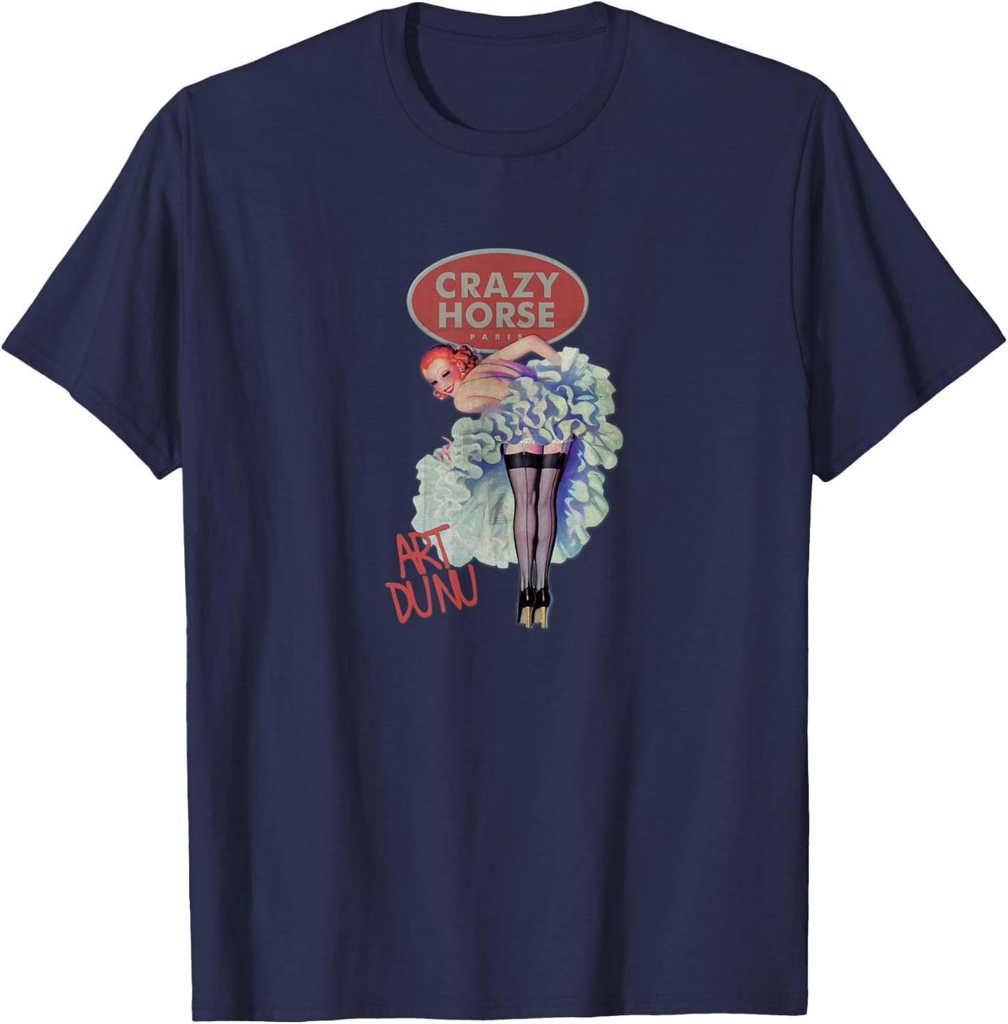Crazy Horse Paris - Art du nu - Art of the Nude T-Shirt - T-Shirt | Navy