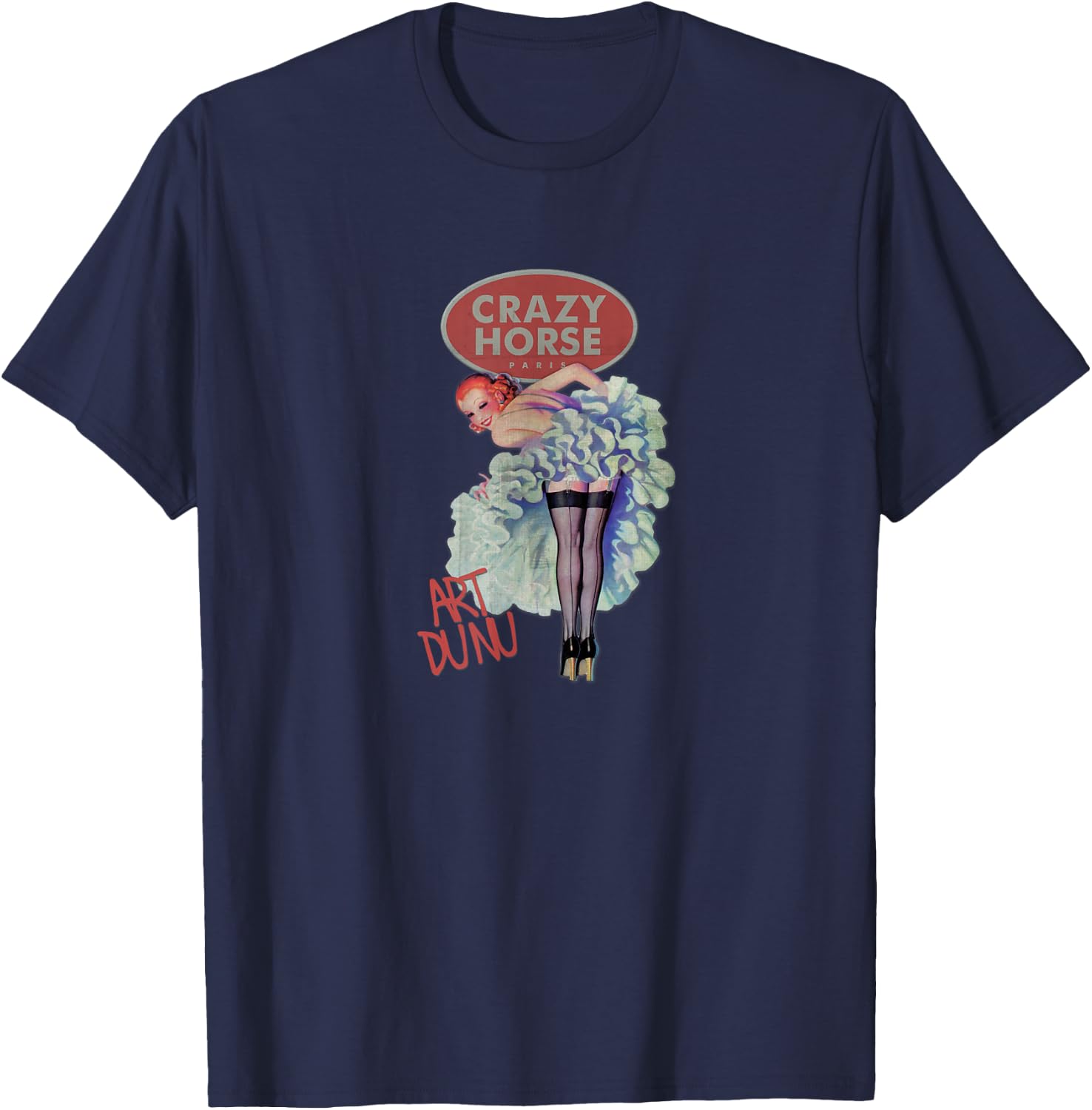 Crazy Horse Paris - Art du nu - Art of the Nude T-Shirt - T-Shirt | Navy