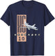 Classic Blue & White KC-10 T-Shirt - T-Shirt | Navy
