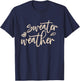 Sweater Weather T-Shirt - T-Shirt | Navy