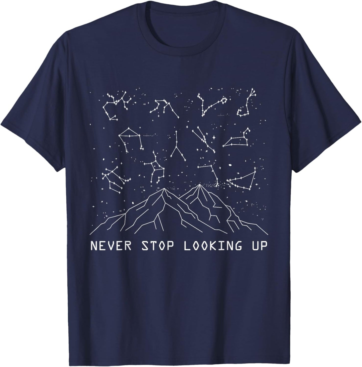 Space travel starry sky explorer space - physician T-Shirt - T-Shirt | Navy