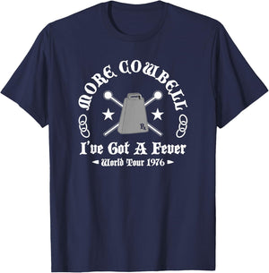 More Cowbell World Tour T-Shirt - T-Shirt | Navy