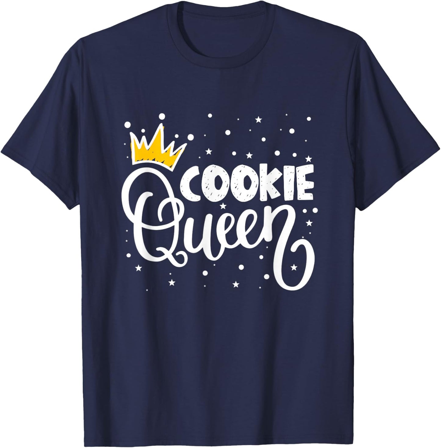 Cookie Queen Cupcake Baker T-Shirt - T-Shirt | Navy