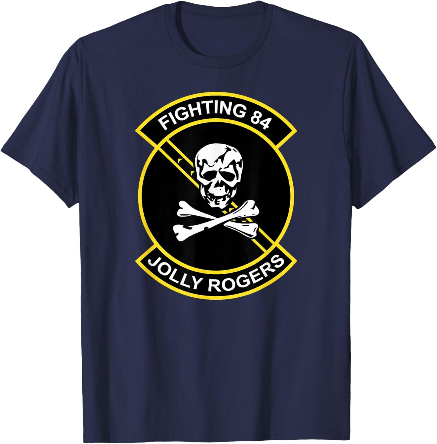 Fighting 84 Jolly Rogers T-Shirt - T-Shirt | Navy