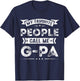 My Favorite People Call Me G-Pa Funny Fathers Day T-Shirt - T-Shirt | Navy