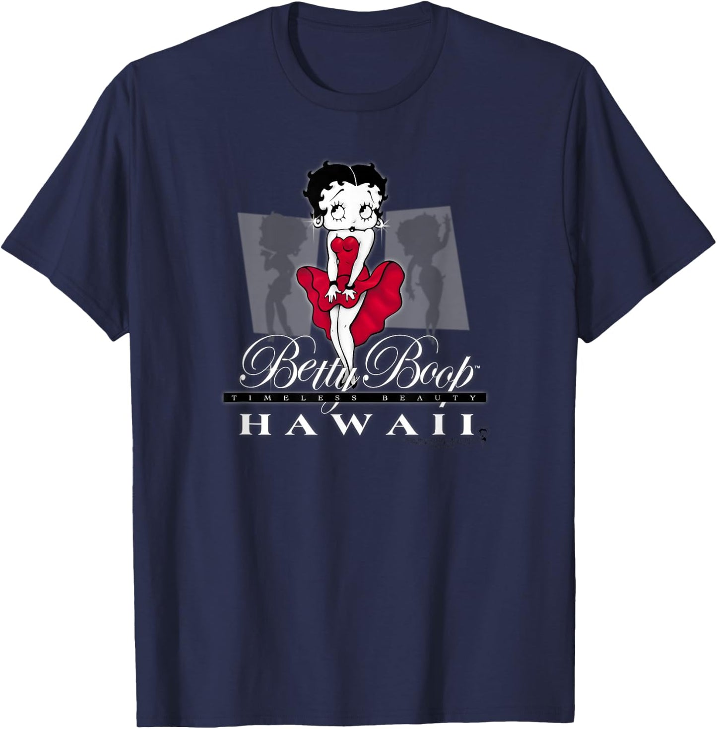 Betty Boop Timeless Beauty T-Shirt - T-Shirt | Navy