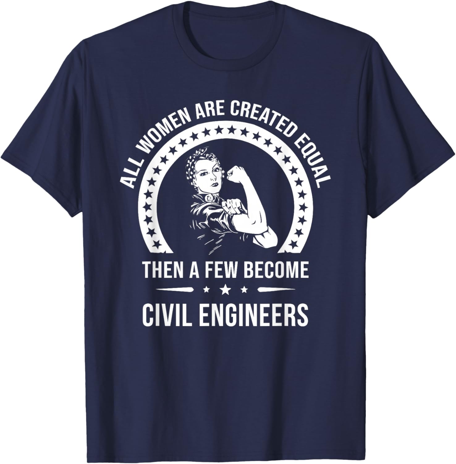 Civil Engineer Shirts | Civil Engineer T-Shirt - T-Shirt | Navy