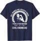 Civil Engineer Shirts | Civil Engineer T-Shirt - T-Shirt | Navy