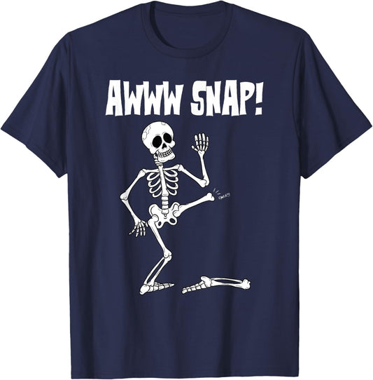 Funny Broken Bone Foot Skeleton Surgery Gift Men Women Kids T-Shirt - T-Shirt | Navy