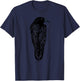 Cool Raven novelty Raven T-Shirt - T-Shirt | Navy