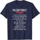 Phlebotomist Prayer Phlebotomy Gifts T-Shirt - T-Shirt | Navy