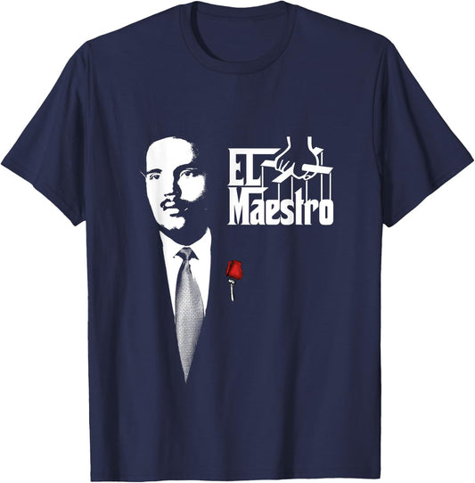 Pedro Albizu Campos El Maestro Puerto Rico T-Shirt - T-Shirt | Navy