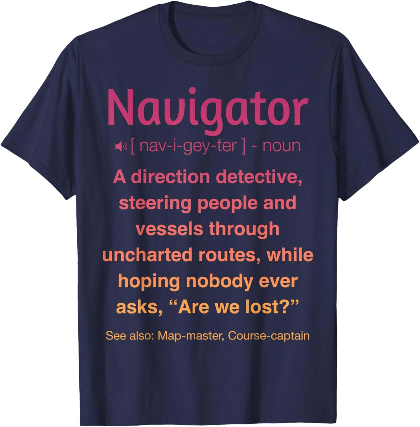 Navigator T-Shirt - T-Shirt | Navy