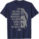 Buddhism Yoga Buddha Meditation Funny Vintage Yogi T-Shirt - T-Shirt | Navy