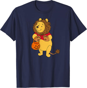 Disney - Halloween Pooh the Lion T-Shirt - T-Shirt | Navy