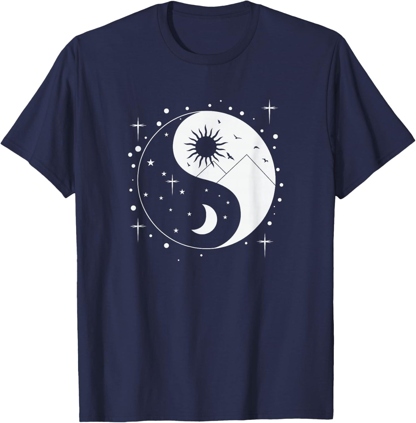 Yin and Yang T-Shirt - T-Shirt | Navy