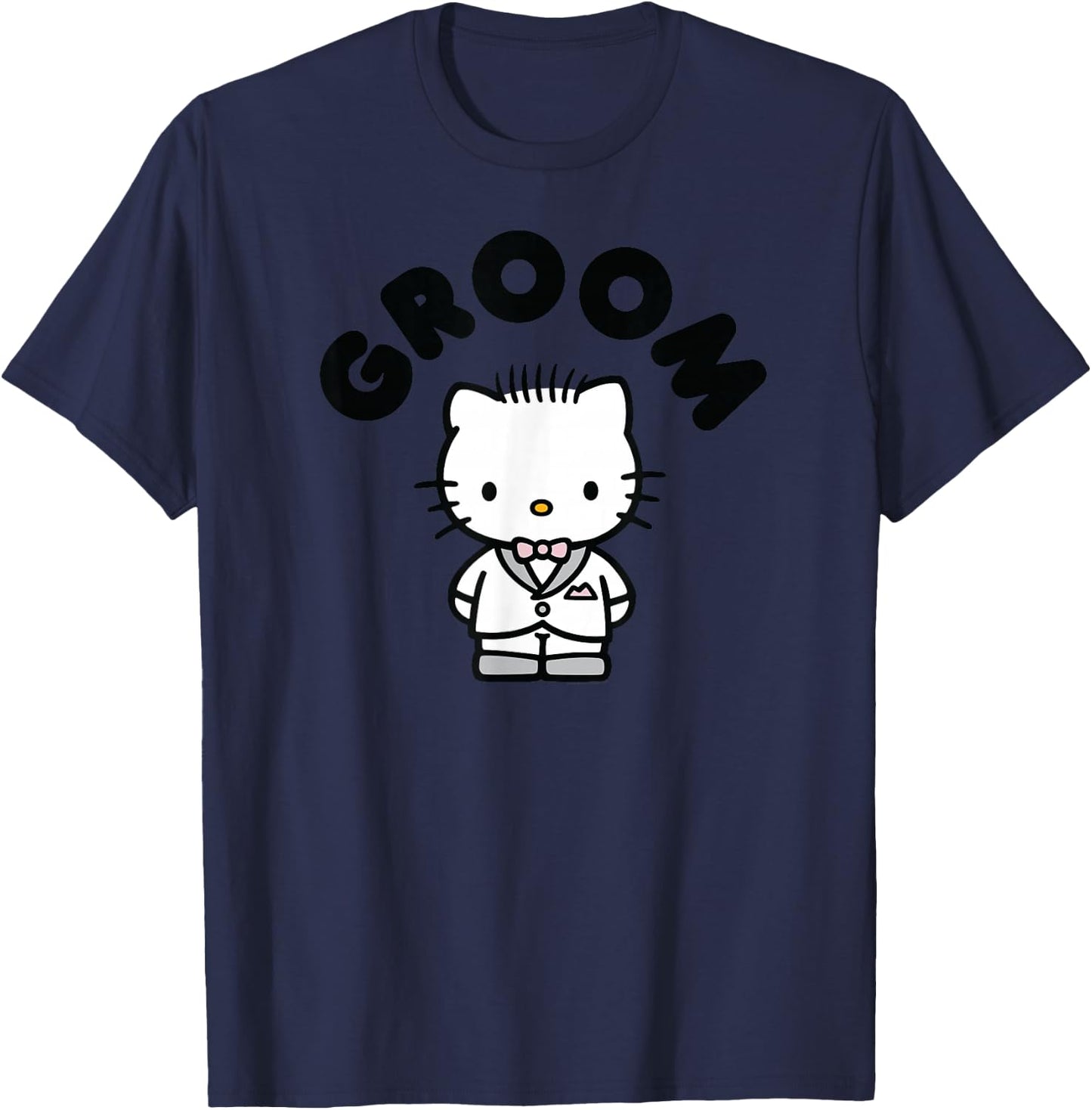 Dear Daniel Groom Wedding T-Shirt - T-Shirt | Navy