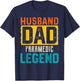 Husband Dad PARAMEDIC Legend Father's Day PARAMEDICS T-Shirt - T-Shirt | Navy