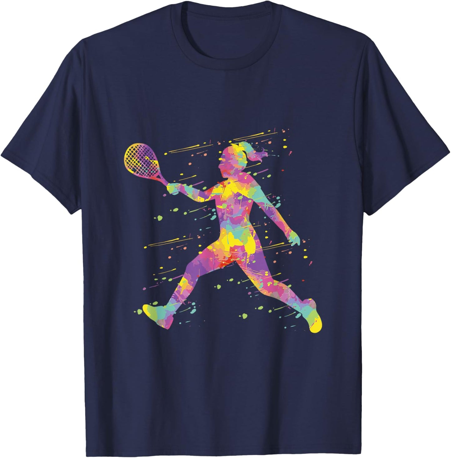 Tennis Girl's Tennis Player T-Shirt - T-Shirt | Navy