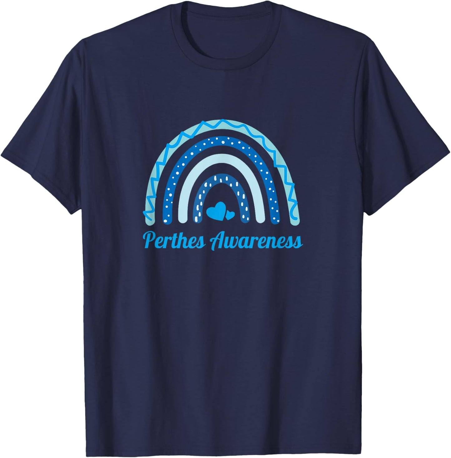 Rare Disease Awareness For Legg Calve Perthes Disease T-Shirt - T-Shirt | Navy