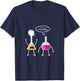 Ich glaube du überreagierst Chemie T-Shirt - T-Shirt | Navy