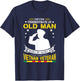 Never Underestimate An Old Man Who Is Also Vietnam Veteran T-Shirt - T-Shirt | Navy