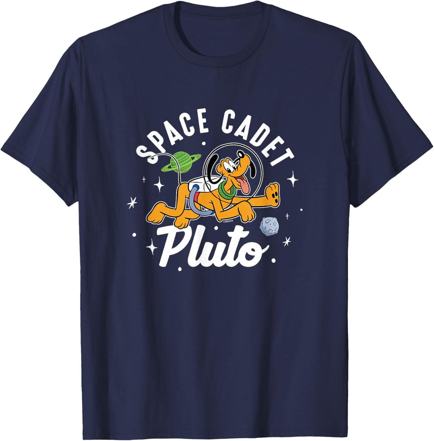Pluto - Celestial Space Cadet T-Shirt - T-Shirt | Navy