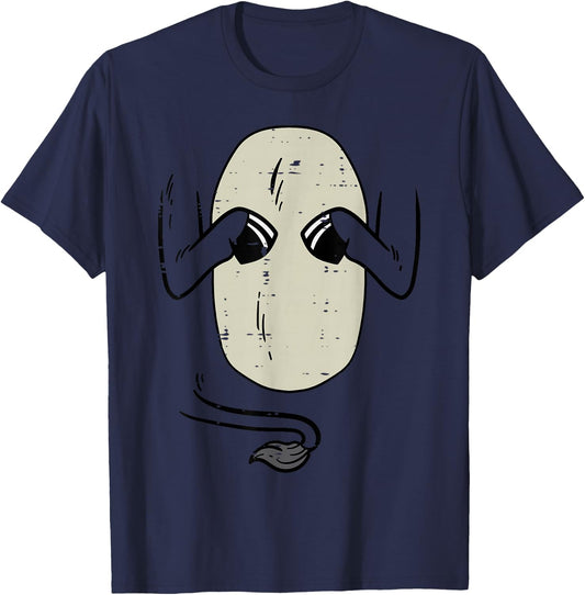 Donkey Body Costume Funny Halloween Animal Men Women Kids T-Shirt - T-Shirt | Navy