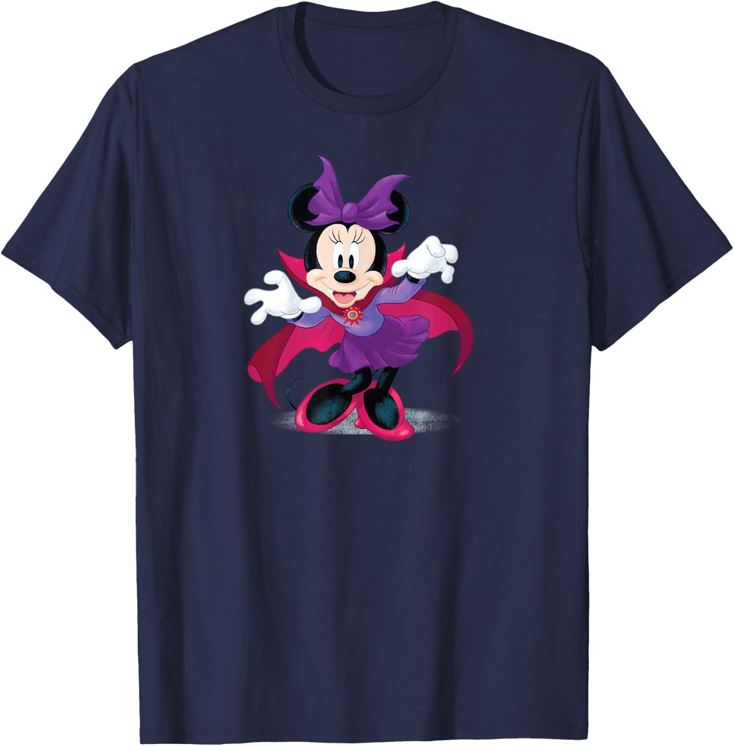 Disney Halloween Minnie Mouse Vampire T-Shirt - T-Shirt | Navy