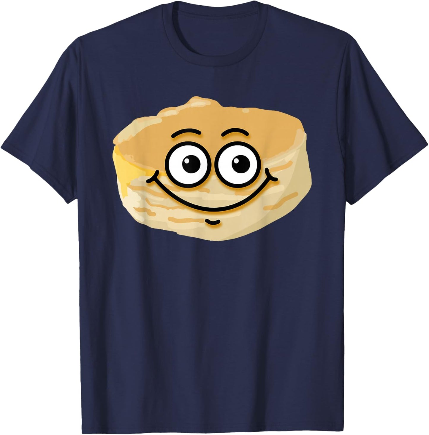 Buttermilk Biscuit Funny Cartoon Halloween Costume T-Shirt - T-Shirt | Navy