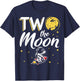 Two Room Two The Moon 2 T-Shirt - T-Shirt | Navy