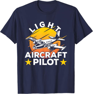 Light Aircraft Pilot Private Small Airplane T-Shirt - T-Shirt | Navy
