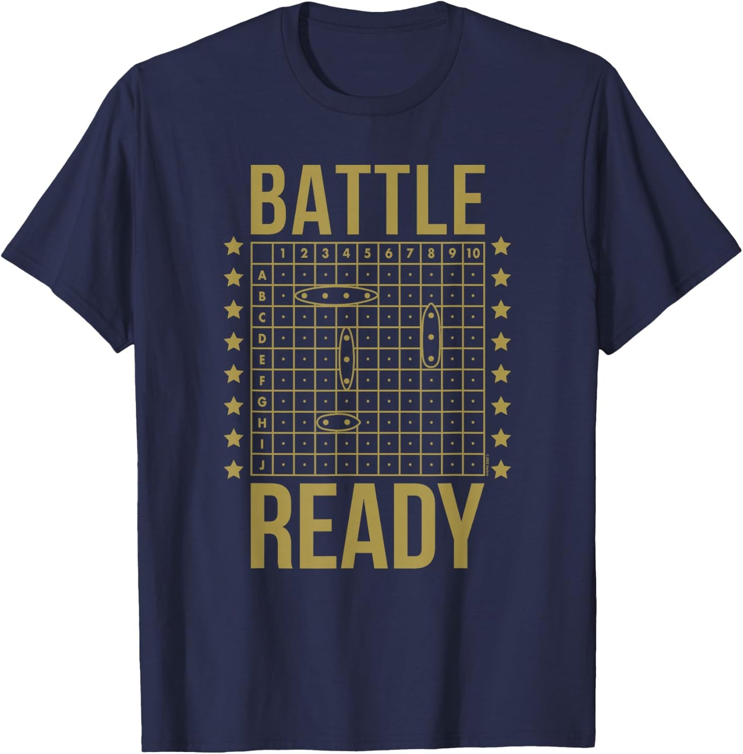 Battleship Battle Ready T-Shirt - T-Shirt | Navy