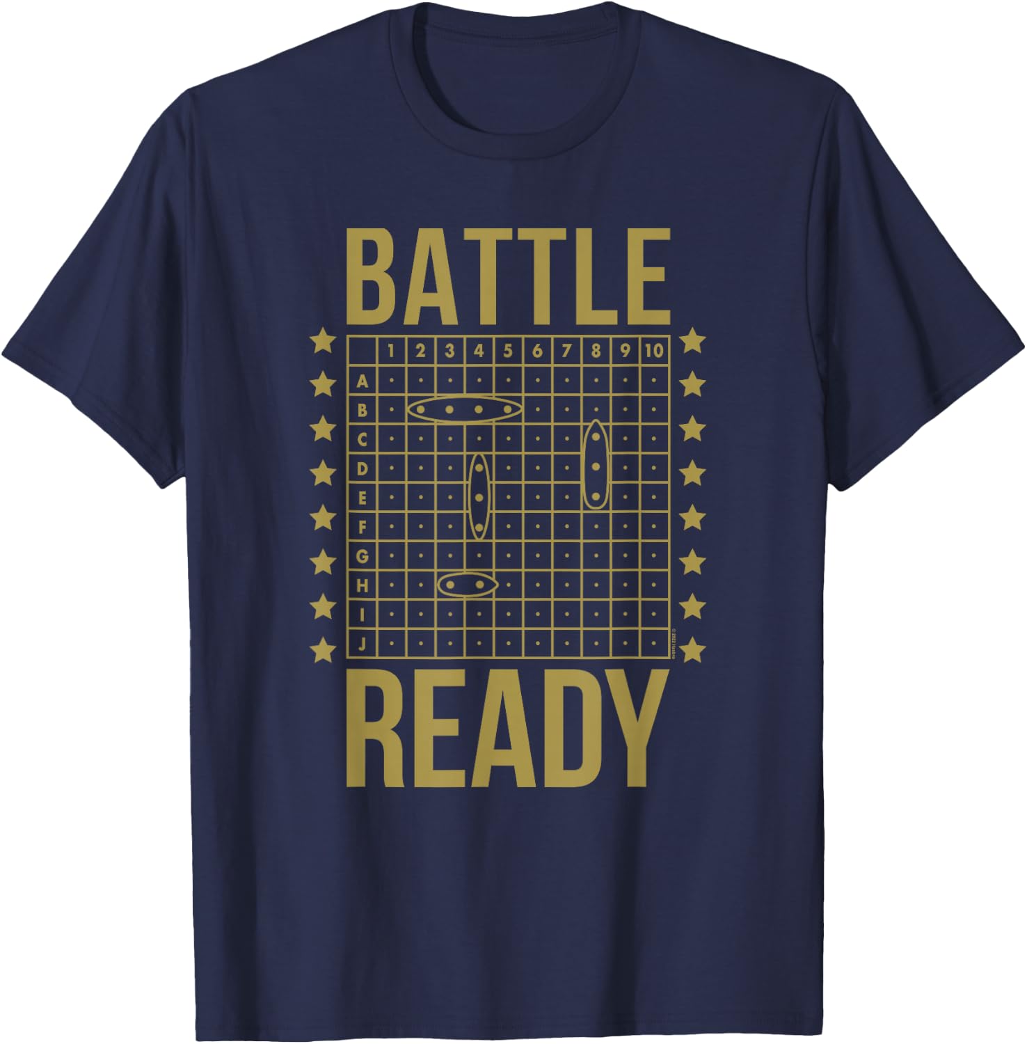 Battleship Battle Ready T-Shirt - T-Shirt | Navy