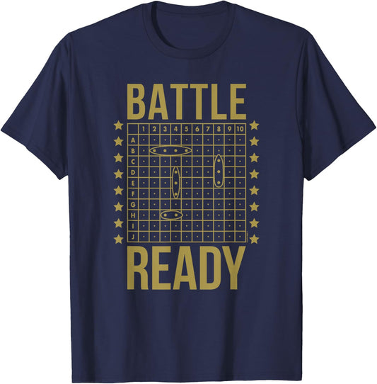 Battleship Battle Ready T-Shirt - T-Shirt | Navy