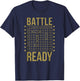 Battleship Battle Ready T-Shirt - T-Shirt | Navy