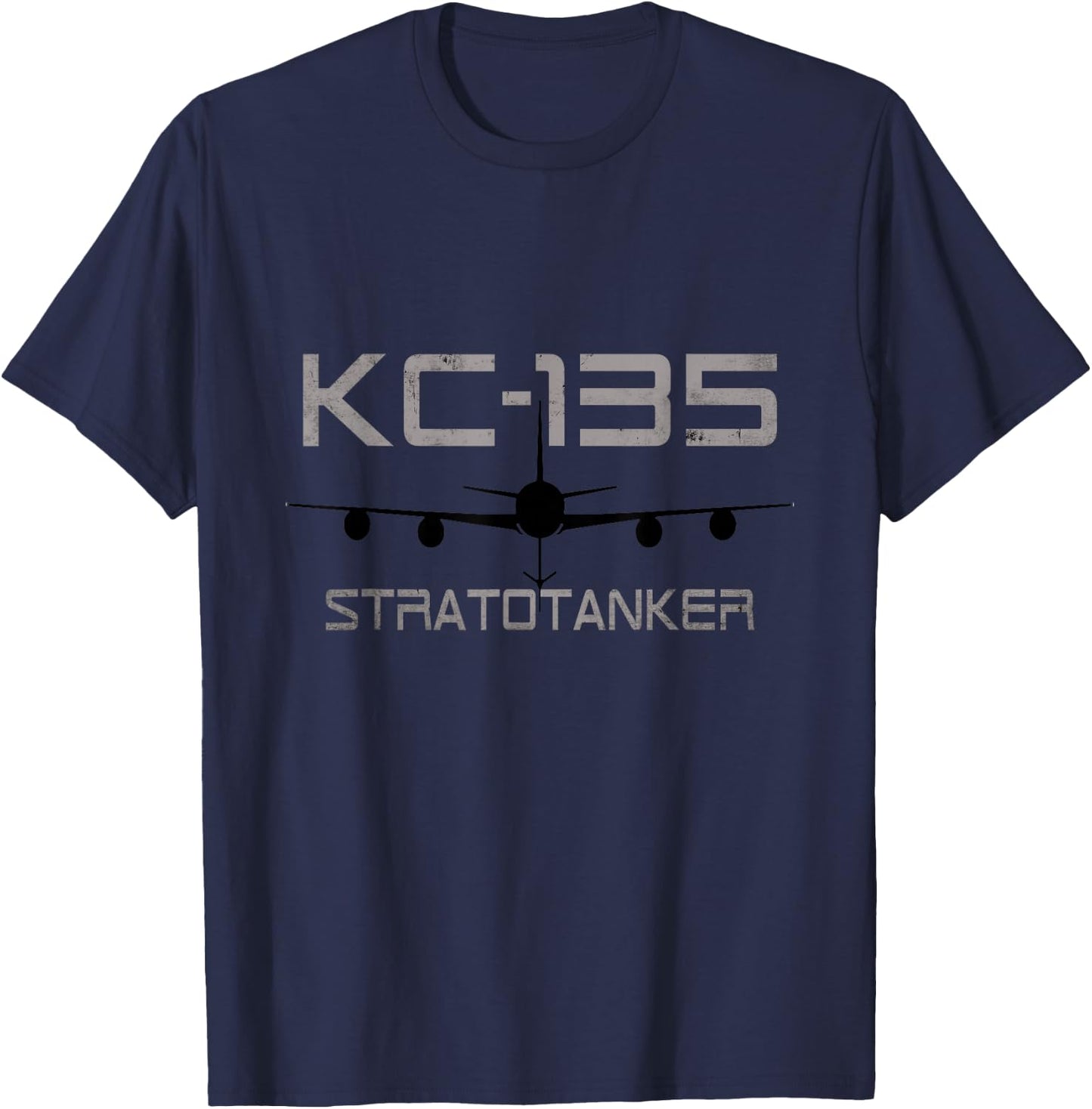 KC-135 Stratotanker Air Refueling Airplane T-Shirt - T-Shirt | Navy