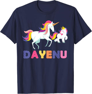 Unicorn Dayenu Passover Matzah Four Cups for Kids Boys Girls T-Shirt - T-Shirt | Navy