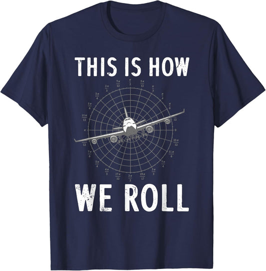 Cool Pilot Art Women Aviation Aviator Airplane Pilot T-Shirt - T-Shirt | Navy
