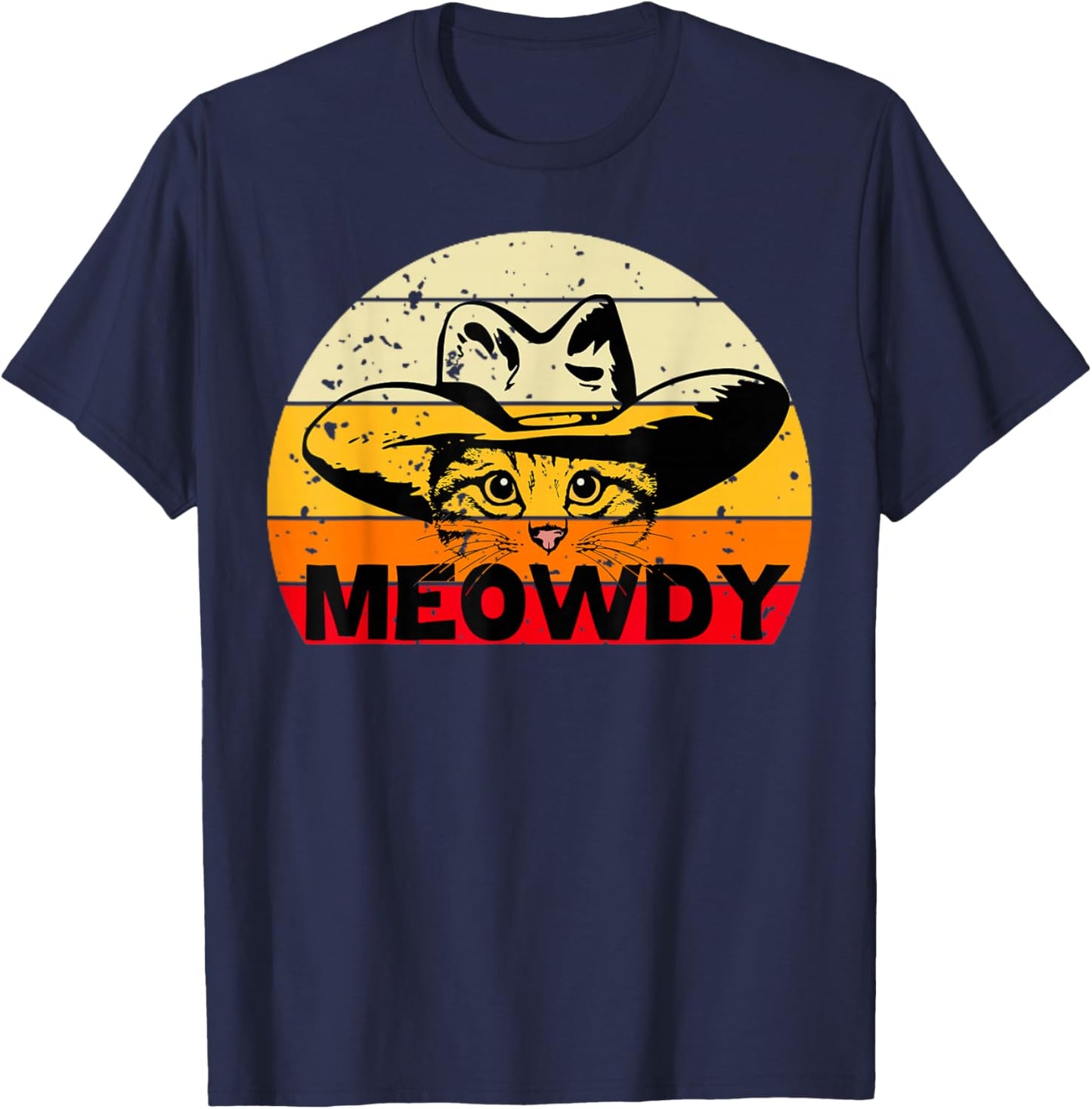 Meowdy T-Shirt - T-Shirt | Navy