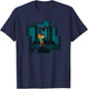 Minecraft Alex And Ender Dragon Endgame T-Shirt - T-Shirt | Navy