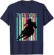 Retro Rodeo 21st Birthday Horse Lover Cowgirl Country 21 T-Shirt - T-Shirt | Navy