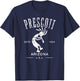 Prescott Arizona Dancing Kokopelli Distressed Design T-Shirt - T-Shirt | Navy