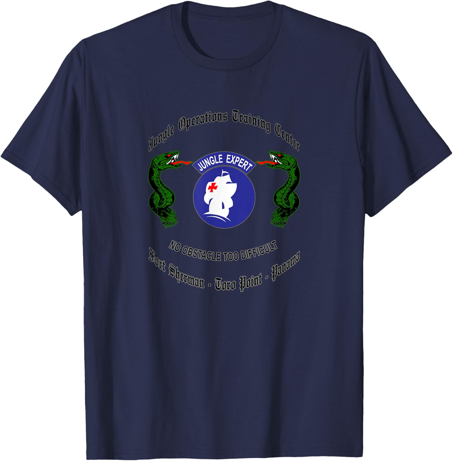 Jungle Operations Training Center T-Shirt - T-Shirt | Navy
