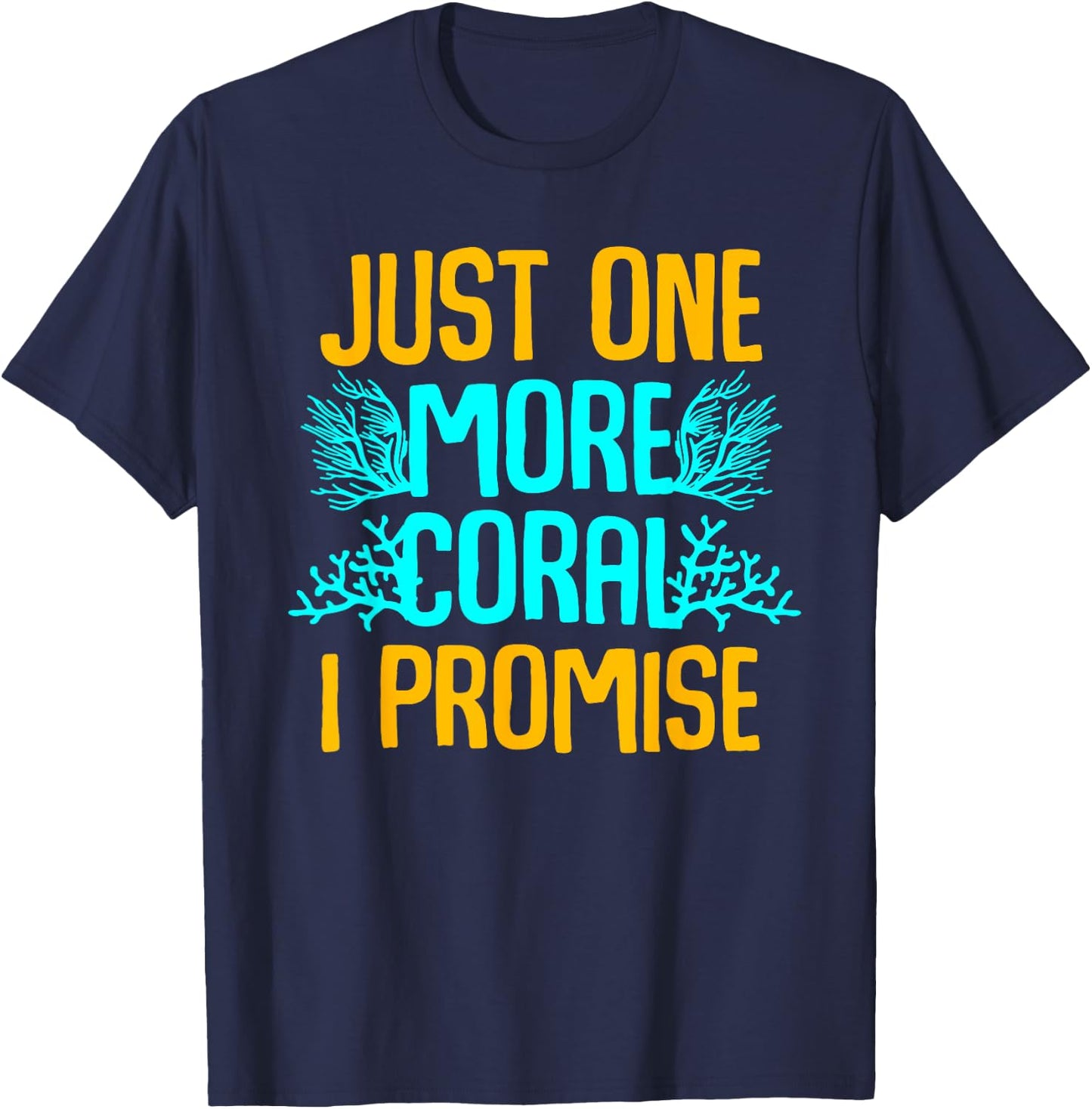 Funny Coral Gift Fish Tank Aquarium Lover Men Women T-Shirt - T-Shirt | Navy
