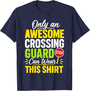 School Crossing Guard Appreciation T-Shirt - T-Shirt | Navy