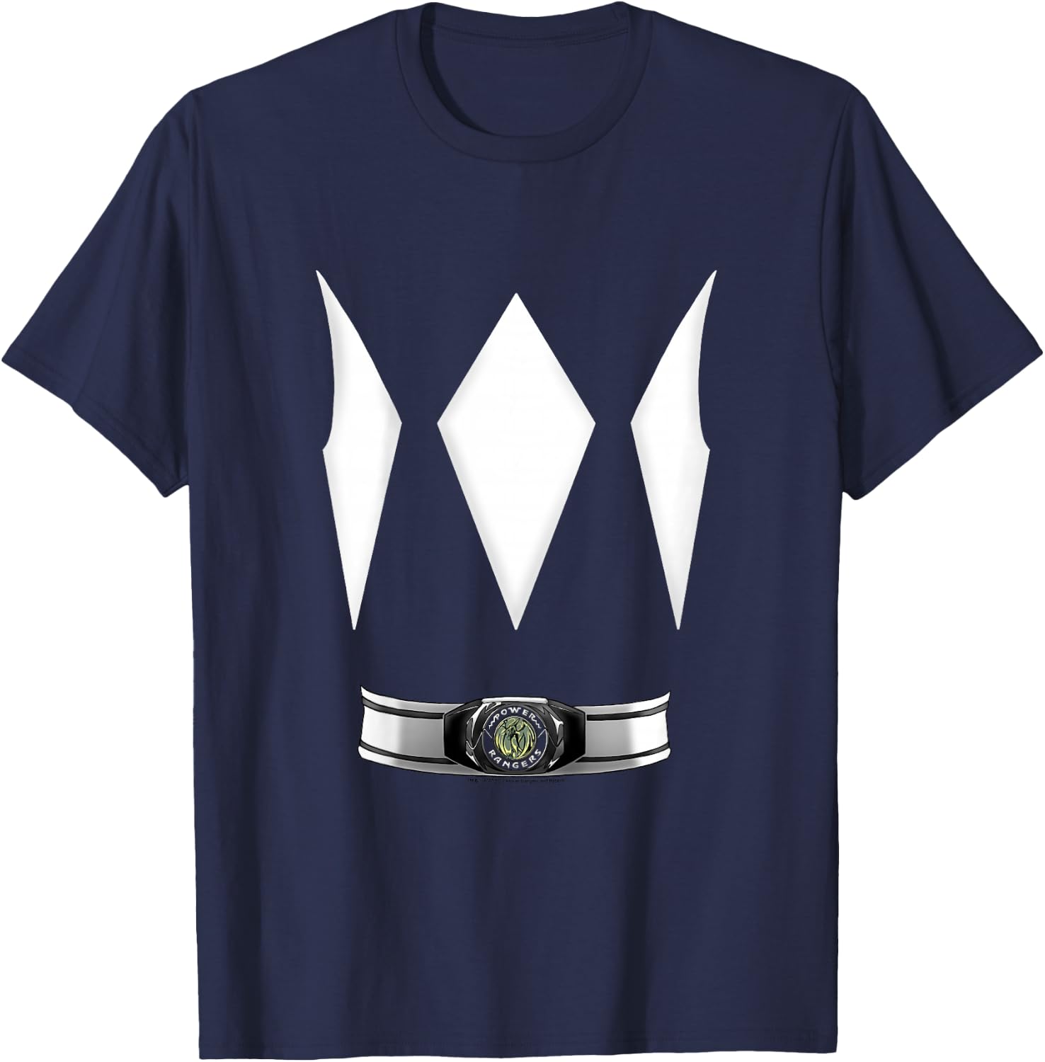 Kids Power Rangers Halloween Pink Ranger Costume T-Shirt - T-Shirt | Navy